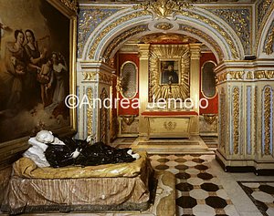 Chiesa di Sant'Andrea al Quirinale San Stanislao Kostka sul letto di morte | Andrea Jemolo