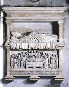 Santa Maria in Trastevere Monument for Alançon - Detail | Andrea Jemolo