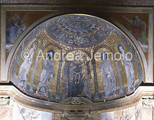 Santa Francesca Romana Mosaic of the apse | Andrea Jemolo