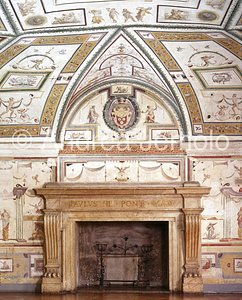 Castel Sant'Angelo Hall of Apollo - Fireplace | Andrea Jemolo