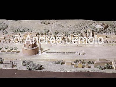 Museo della civiltà romana Plastico di Roma - Terme di Nerone | Andrea Jemolo