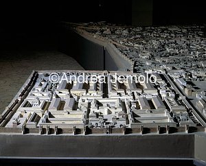 Museum of the Roman civilization Plastic model of Rome - Castra Praetoria | Andrea Jemolo