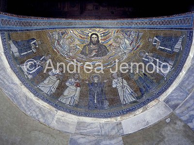 Archbasilica of Saint John - baptistery Chapel of St. Venantius - Apse's Basin | Andrea Jemolo