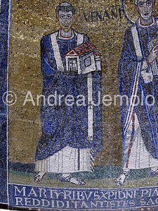 Archbasilica of Saint John - baptistery Chapel of St. Venantius - Giovanni IV | Andrea Jemolo
