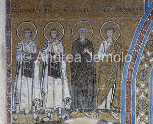 Archbasilica of Saint John - baptistery Chapel of St. Venantius - Left group | Andrea Jemolo