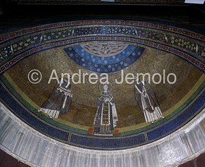 Santa Agnese Fuori le mura Apse mosaic | Andrea Jemolo