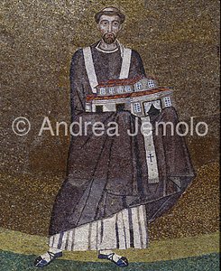 Santa Agnese Fuori le mura Apse mosaic | Andrea Jemolo