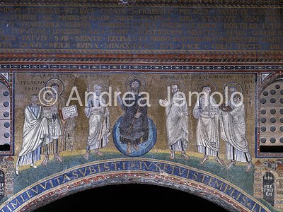 Chiesa di San Lorenzo Mosaico arco absidale | Andrea Jemolo