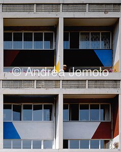 Unitè d'habitation Facciata - particolare | Andrea Jemolo