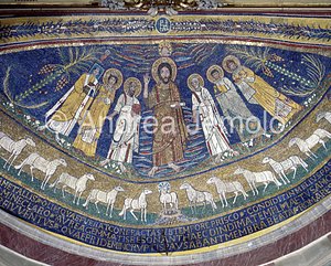 Santa Cecilia Apse mosaic | Andrea Jemolo