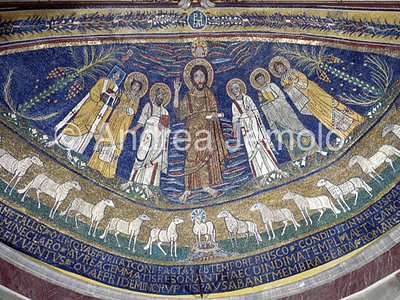 Basilica di Santa Cecilia Mosaico catino absidale | Andrea Jemolo