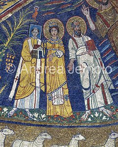 Santa Cecilia Apse mosaic | Andrea Jemolo
