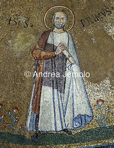 Santo Stefano rotondo Mosaic - Detail - Primus | Andrea Jemolo