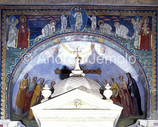 Chiesa di Santi Nereo e Achilleo Mosaico catino absidale | Andrea Jemolo