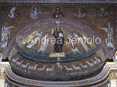 Chiesa di San Marco Mosaico - Arco trionfale e catino absidale | Andrea Jemolo