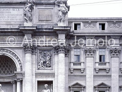 Trevi Fountain Façade - Detail | Andrea Jemolo