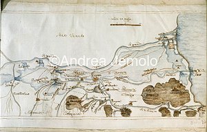 Library of the Lincei and Corsiniana Valleys of Comacchio - sketch | Andrea Jemolo