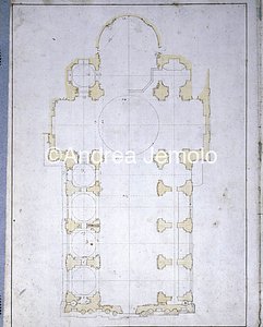 Library of history of the art, Palazzo Venezia St. Andrew of the Valley - Plant | Andrea Jemolo