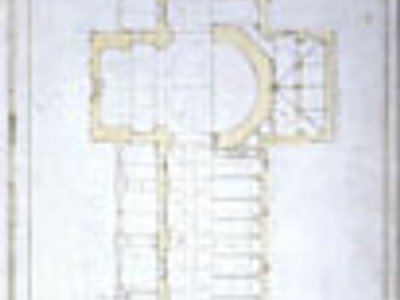 Library of history of the art, Palazzo Venezia St. Andrew of the Valley - Plant | Andrea Jemolo