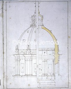 Library of history of the art, Palazzo Venezia St. Andrew of the Valley - Dome and Lantern | Andrea Jemolo