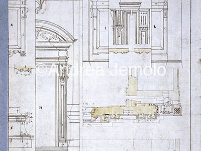 Library of history of the art, Palazzo Venezia St. Andrew of the Valley - Façade | Andrea Jemolo
