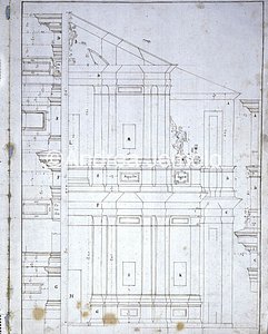 Library of history of the art, Palazzo Venezia St. Andrew of the Valley - Façade | Andrea Jemolo