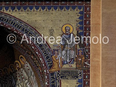 Triclinium Leoninum St. Peter, Leo III, Charles the Great | Andrea Jemolo
