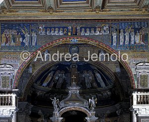 Santa Prassede Mosaic - Triumphal arch | Andrea Jemolo