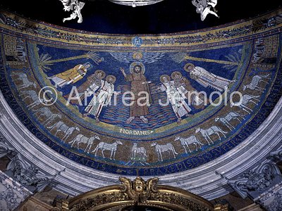 Santa Prassede Apse mosaic | Andrea Jemolo