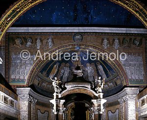 Santa Prassede Apse mosaic | Andrea Jemolo
