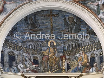 Santa Pudenziana Apse mosaic - Detail | Andrea Jemolo