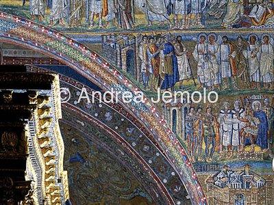 Santa Maria Maggiore Mosaics - Triumphal arch - right side | Andrea Jemolo