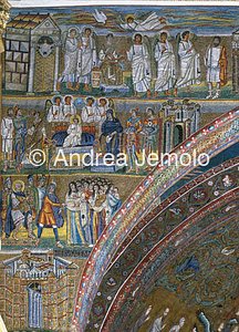 Santa Maria Maggiore Mosaics - Triumphal arch - left side | Andrea Jemolo