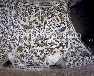 Santa Constanza Mosaic deambulatorio - Motives of fauna and flora | Andrea Jemolo