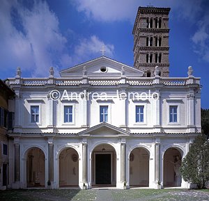 SS. Bonifacio and Alessio Façade | Andrea Jemolo