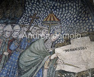 Santa Maria Maggiore Mosaics - Episodes of the legend of Pope Liberius | Andrea Jemolo