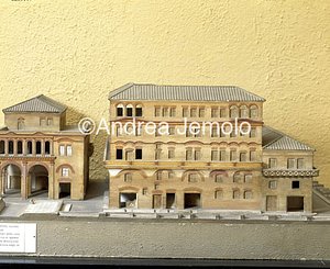 Museum of the Roman civilization Plastic model of a insula in Ostia | Andrea Jemolo