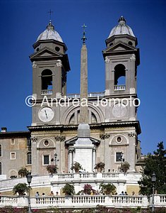 Trinità dei Monti Façade | Andrea Jemolo