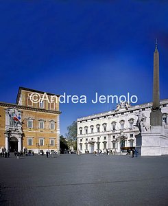 Piazza del Quirinale Toward Palace of her Consult | Andrea Jemolo