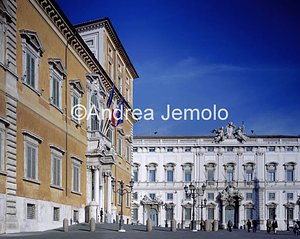 Piazza del Quirinale Toward Palace of her Consult | Andrea Jemolo