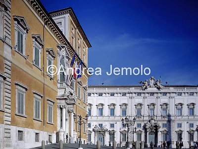 Piazza del Quirinale Toward Palace of her Consult | Andrea Jemolo