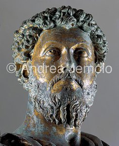 Capitoline museums Marcho Aurelius - Face | Andrea Jemolo