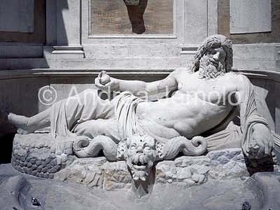Musei Capitolini Marforio - Statua di Oceano giacente | Andrea Jemolo