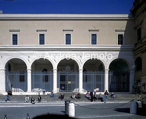 San Pietro in Vincoli Façade with Porch | Andrea Jemolo