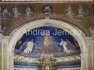 Sts. Cosma and Damiano Triumphal arc and Apse mosaic | Andrea Jemolo