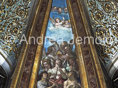 Chiesa del Gesù Cappella di Santa Maria della Strada - Affreschi | Andrea Jemolo