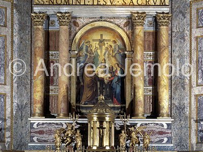 Church of Gesù Major altar | Andrea Jemolo