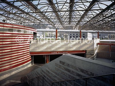Stazione metropolitana Musei vaticani Visione d'insieme | Andrea Jemolo