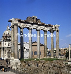 Roman forum Temple of Saturn | Andrea Jemolo
