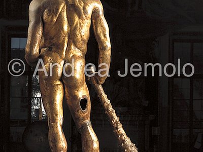 Musei Capitolini Ercole in bronzo - retro | Andrea Jemolo